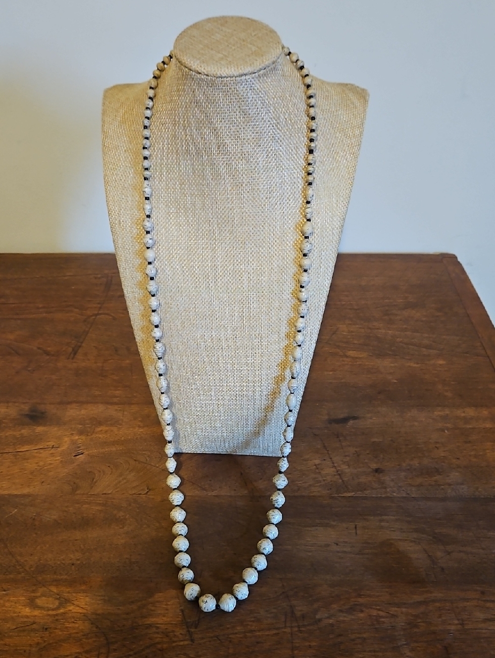 Paper Bead Necklace
